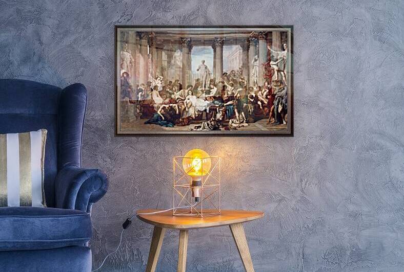 Los Romanos de la Decadencia by Thomas Couture by xzendor7