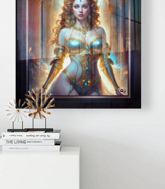 The Enigmatic Elegance Of Velaria Aurelliane A Vision Of Ethereal Beauty Mesmerizing AI Concept Art by Xzendor7 by xzendor7