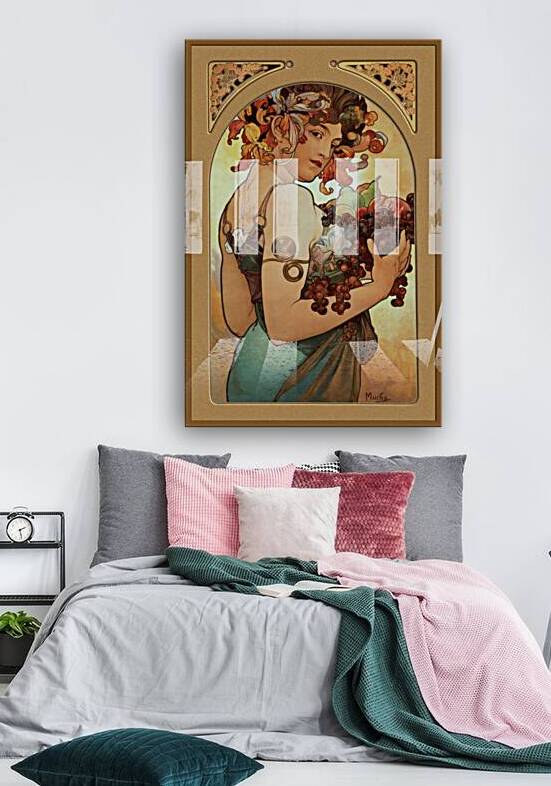 Fruit by Alphonse Mucha by xzendor7