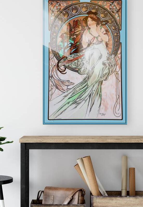 The Music by Alphonse Mucha by xzendor7