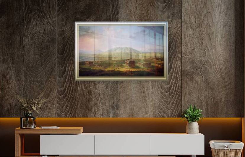A View of Paestum by Antonio Joli by xzendor7