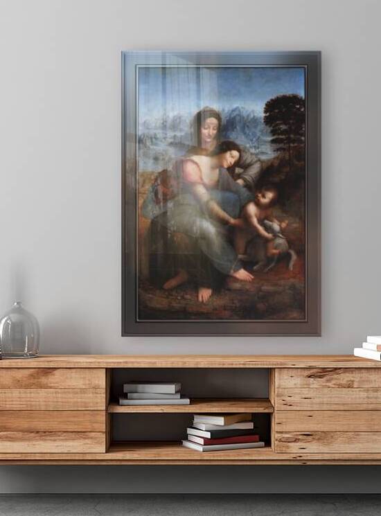 The Virgin and Child with St. Anne by Leonardo da Vinci by xzendor7