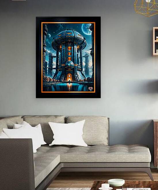 Architectural Grandeur Of A Futuristic Cityscape Mesmerizing AI Concept Art by Xzendor7 by xzendor7