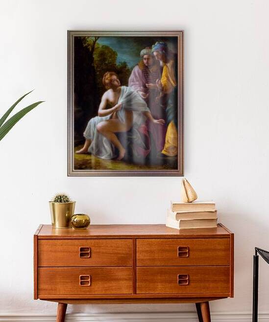Susanna And The Elders by Ottavio Mario Leoni by xzendor7