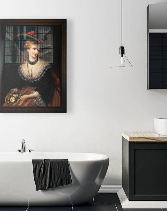 Portrait Of A Noble Woman by Alois Eckhardt by xzendor7