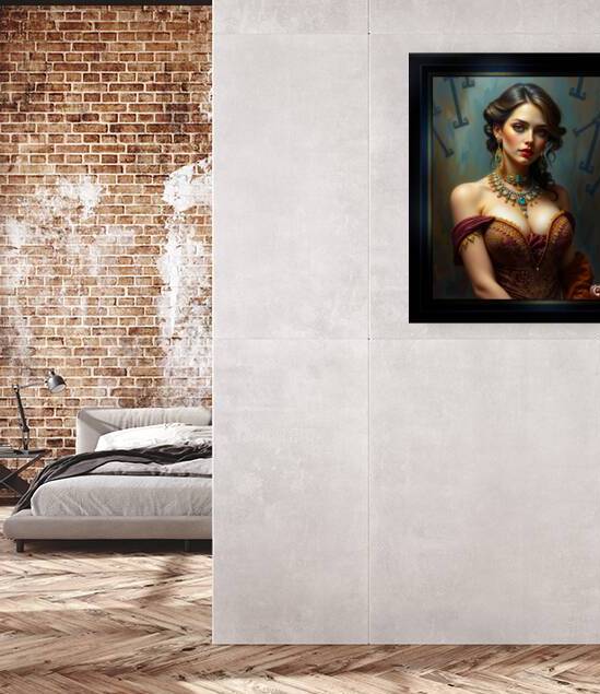 A Study in Light The Exquisite Portrait Of Countess Vivienne Moreau Gorgeous AI Concept Art by Xzendor7 by xzendor7
