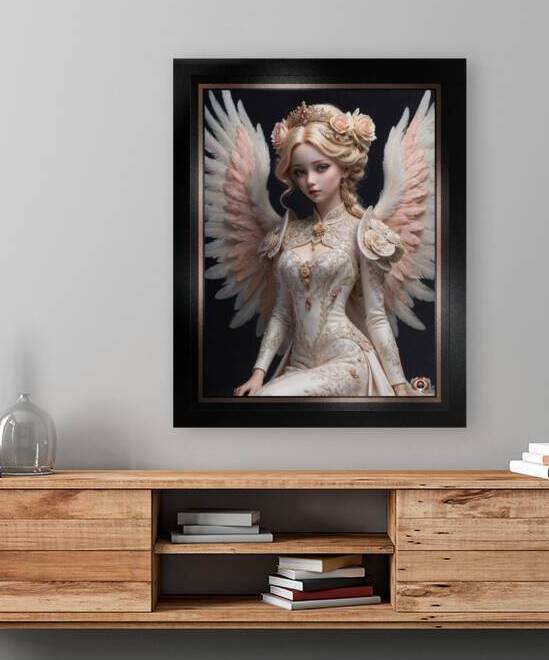 A Beautiful Angelic Vision Of The Adorable Elora Florentine AdorabelAI Concept Art by Xzendor7 by xzendor7
