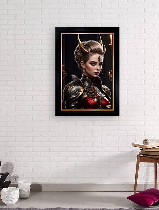 The Noble Gaze Of The Regal Beauty Seraphiel Morian Gorgeous AI Concept Art by Xzendor7 by xzendor7