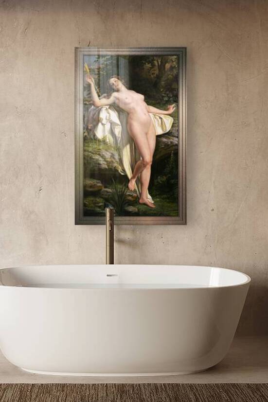 Diane Au Bain by Alexandre-Jacques Chantron by xzendor7