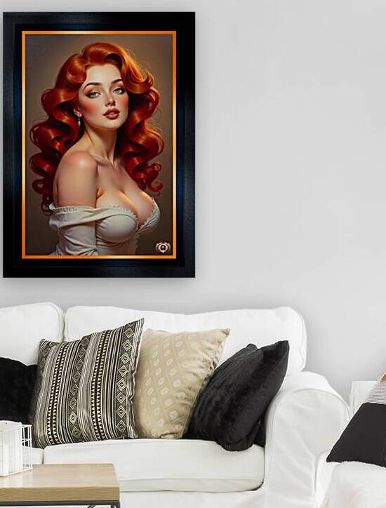 Artistic Study Of The Redhead Beauty Lyudmila Volkolov Gorgeous AI Concept Art by Xzendor7 by xzendor7