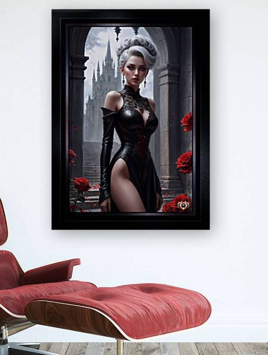 A Romantic Gothic Vision Of Lady Vasalis Timeless Elegance Gorgoeus AI Concept Art by Xzendor7 by xzendor7