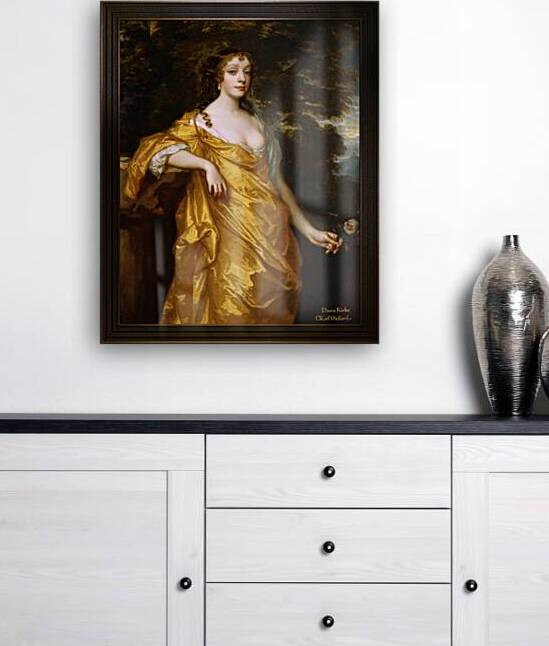 Diana Kirke Later Countess of Oxford by Peter Lely by xzendor7