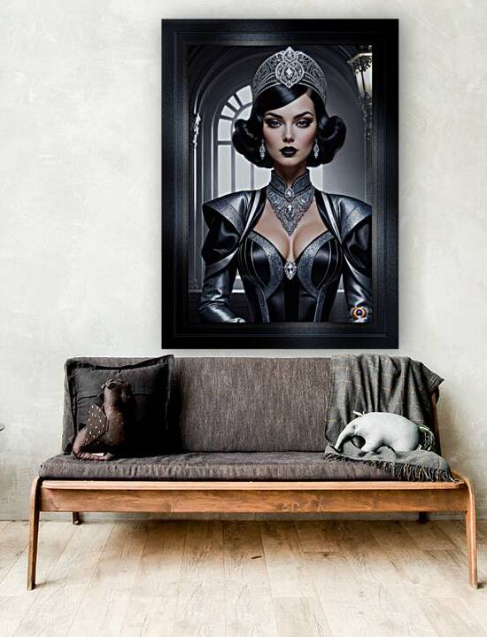 A Silver And Shadow Regal Portrait Of Nemtia Captivating AI Concept Art by Xzendor7 by xzendor7