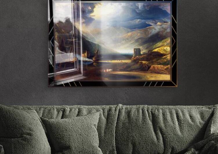 A Scene on the Coast Merionethshire by Anthony Vandyke Copley Fielding by xzendor7