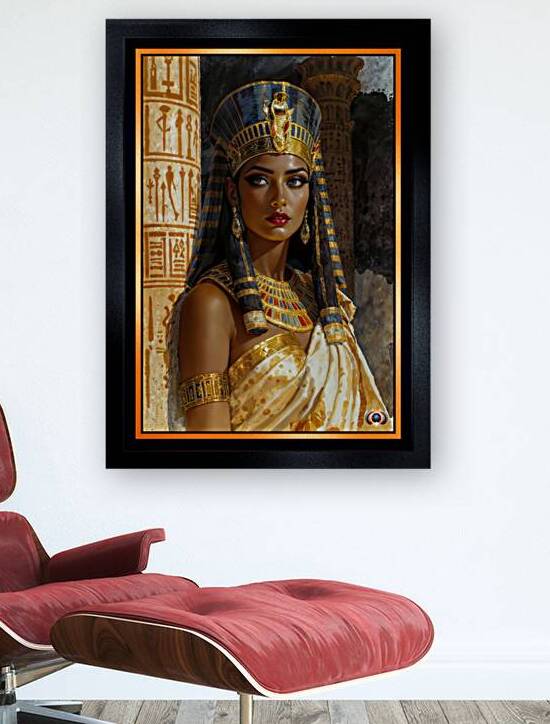 Portrait Illustration Of The Egyptian Queen Vesteria Gorgeous AI Concept Art by Xzendor7 by xzendor7
