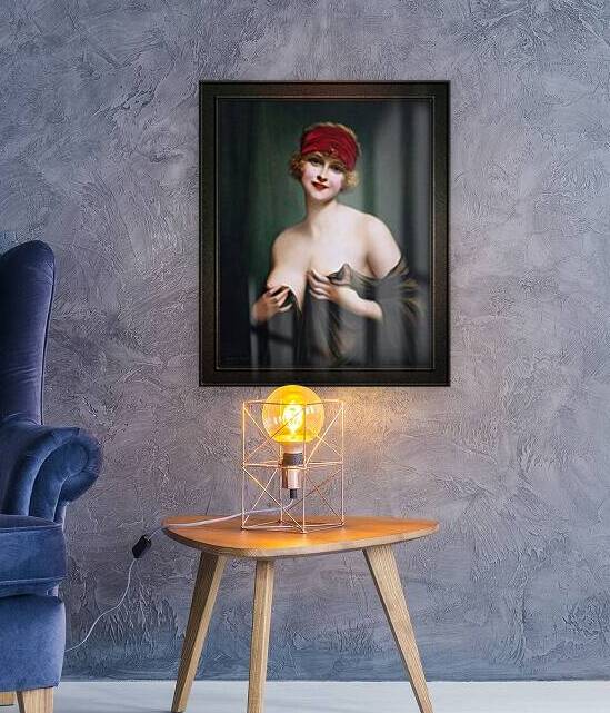 Young Woman In A Negligee by Francois Martin-Kavel by xzendor7