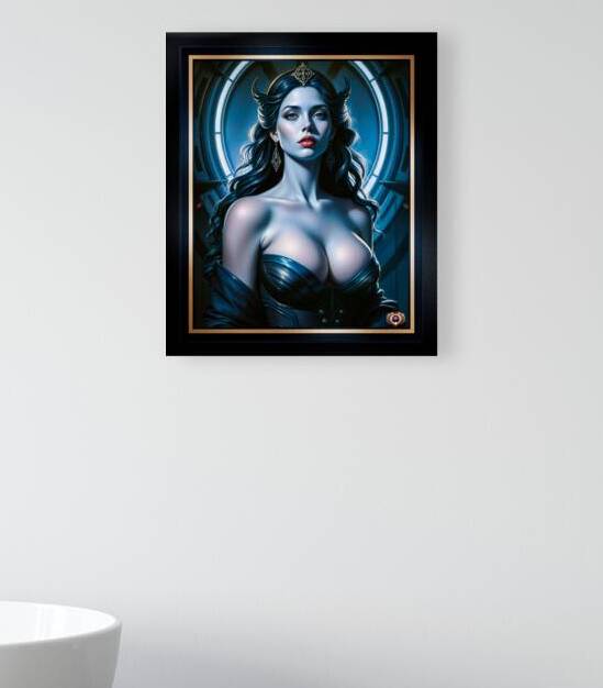 An Evocative Portrait Of Lady Lyria Luminara Bellusci Captivating AI Concept Art by Xzendor7 by xzendor7