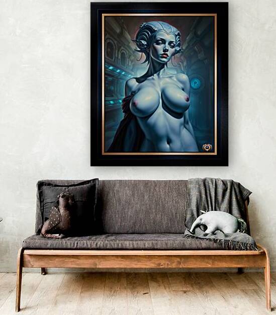 The Elegant Xylara Q’tharr Within The Laethengard Nexus Gorgeous AI Concept Art by Xzendor7 by xzendor7