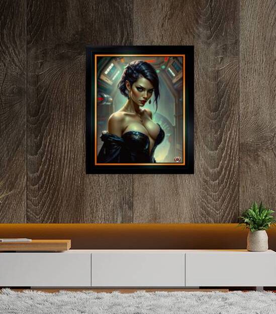 The Enigmatic Lady Vallarelcia Of Xzelphious Prime Gorgeous AI Concept Art by Xzendor7 by xzendor7