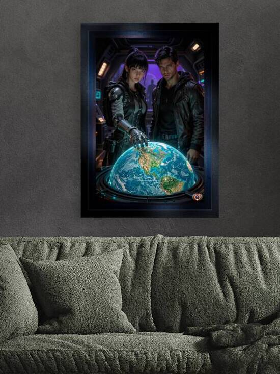Celestial Earth Guardians Dyra Lelphen And Breason Jurinsen Captivating AI Concept Art by Xzendor7 by xzendor7