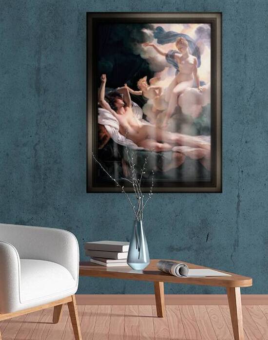 Morpheus and Iris by Pierre-Narcisse Guerin Fine Art Old Master Reproduction by xzendor7