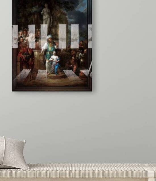 The Sacrifice of Iphigenia by Arnold Houbraken Old Masters Fine Art Reproduction by xzendor7
