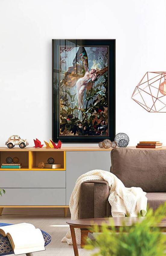 The Poppy Fairy by Luis Ricardo Falero Remastered Xzendor7 Classical Fine Art Old Masters Reproductions by xzendor7