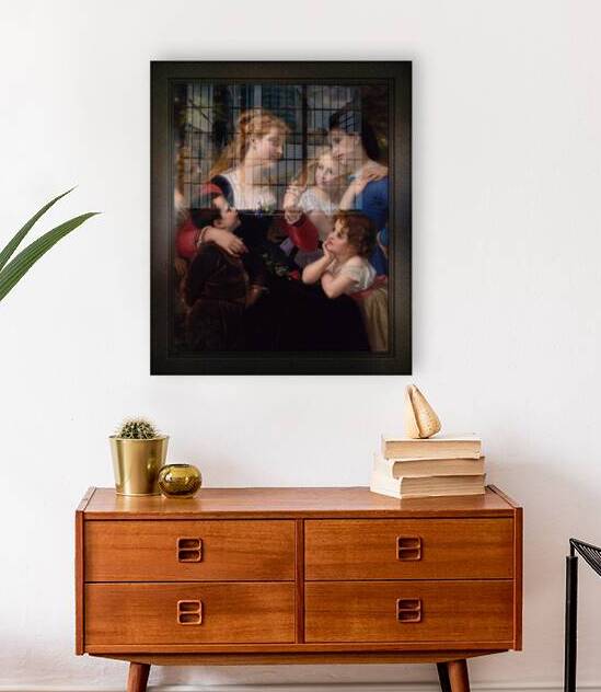 Childrens Stories by Hugues Merle Fine Art Old Masters Prints by xzendor7