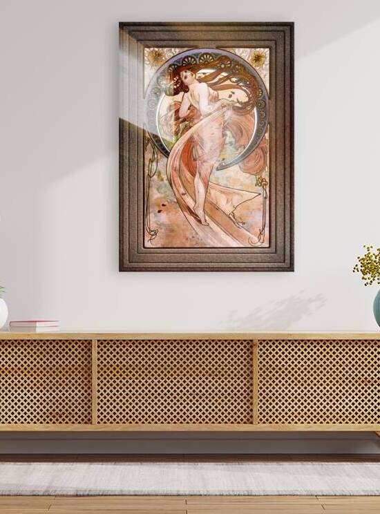 Dance by Alphonse Mucha Old Masters Vintage Art Reproduction by xzendor7