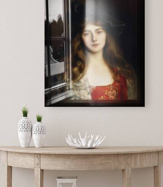 Portrait Of A Young Woman by Albert Lynch by xzendor7