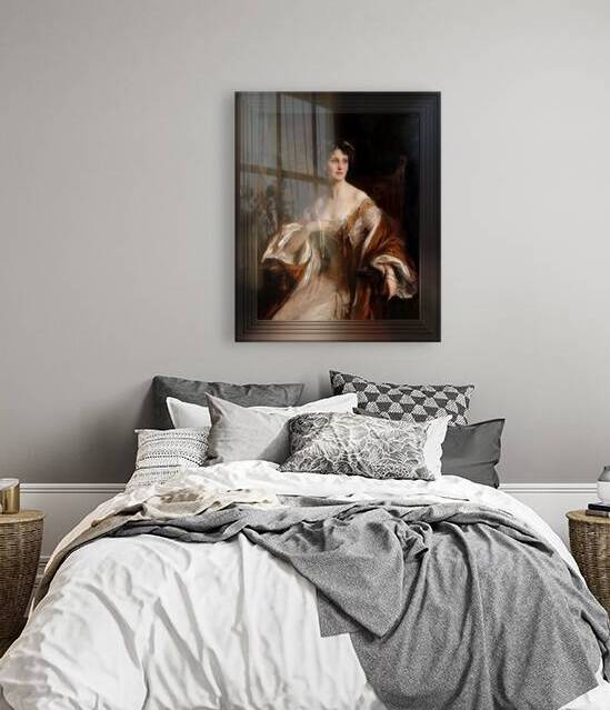 Portrait of Winifred Cavendish-Bentinck by Philip de Laszlo by xzendor7