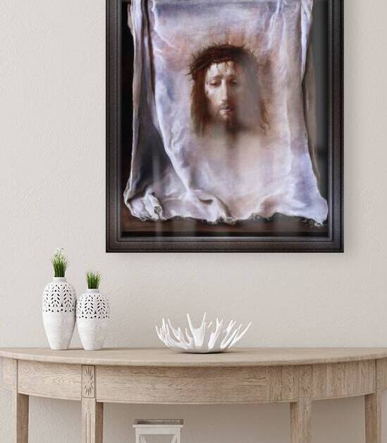 The Veil of Veronica by Domenico Fetti Old Masters Fine Art Reproduction by xzendor7