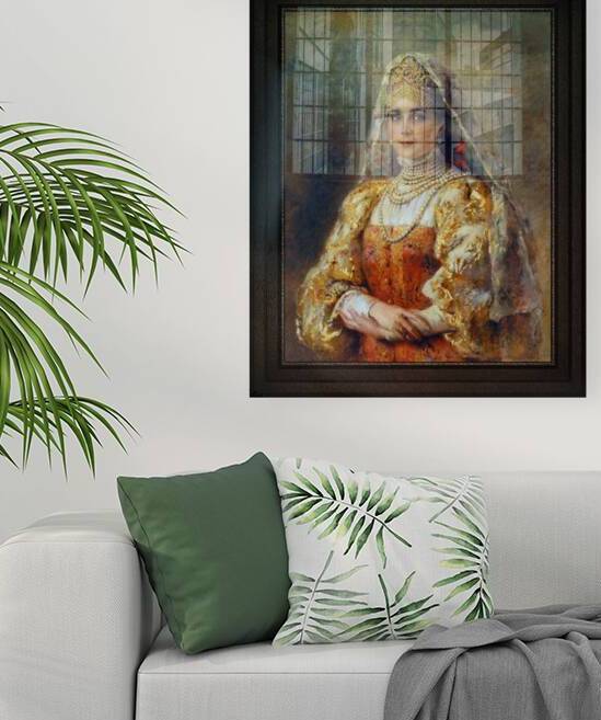 Portrait of Princess Zinaida Yusupova by Konstantin Makovsky by xzendor7