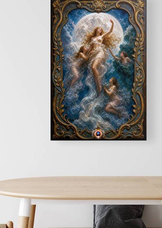 The Ascension of Venus In An Ethereal Aqueous Cloudscape Mesmerizing AI Concept Art by Xzendor7 by xzendor7
