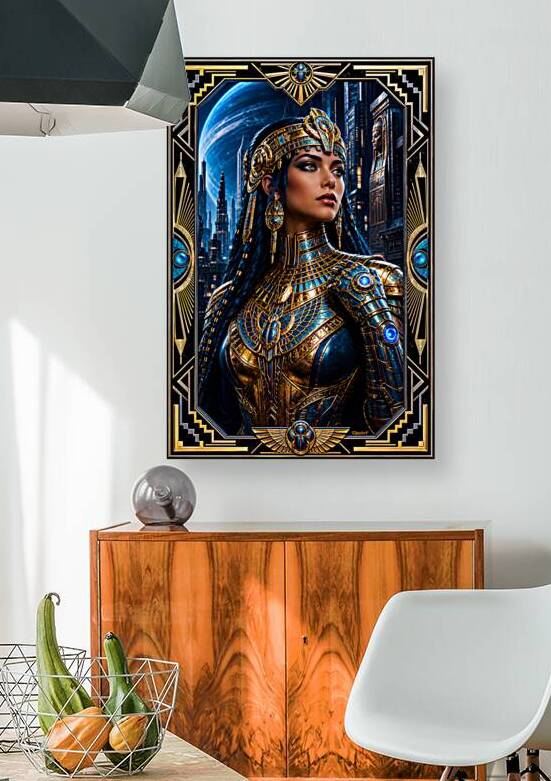 Amara Solis A Gilded Empress of the Orizon Citadel Opulent AI Concept Art by Xzendor7 by xzendor7