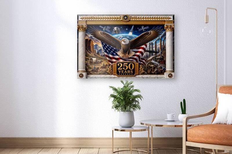 United States Of America 250th Anniversary Monumental AI Concept Art by Xzendor7 by xzendor7