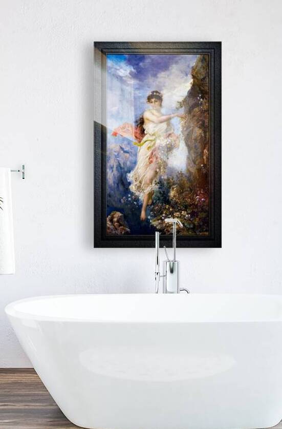 Alpenflora by Hans Zatzka Old Masters Reproduction by xzendor7