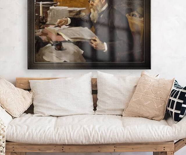 Portrait of Nikolai Rimsky-Korsakov by Valentin Serov by xzendor7