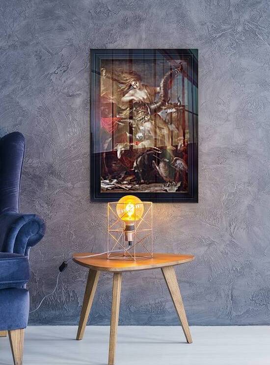 Allegory of Fortune by Salvator Rosa Old Masters Reproduction by xzendor7