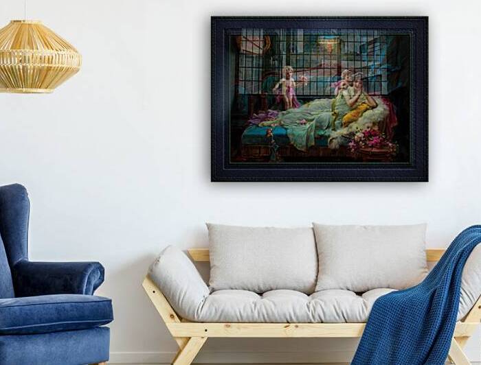 Messengers Of Love by Hans Zatzka Fine Art Old Masters Reproduction by xzendor7