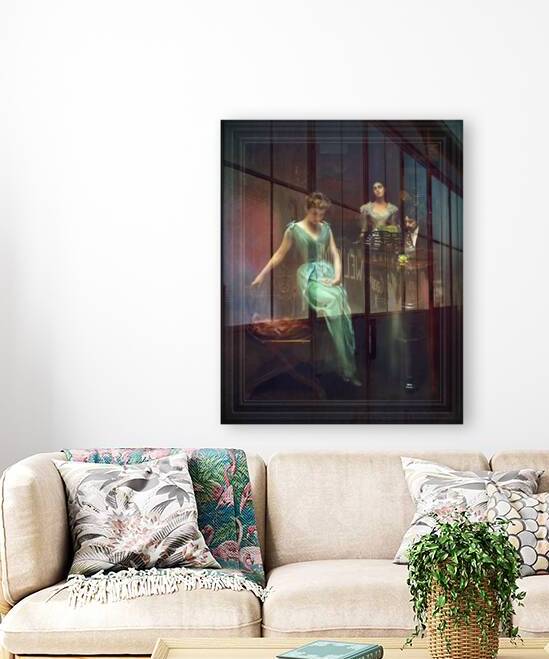 Memories by Irving Ramsay Wiles Fine Art Old Masters Reproduction by xzendor7