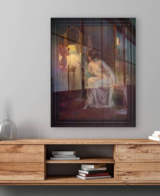 Prima Di Andare A Letto by Delphin Enjolras Classical Fine Art Old Masters Reproduction by xzendor7
