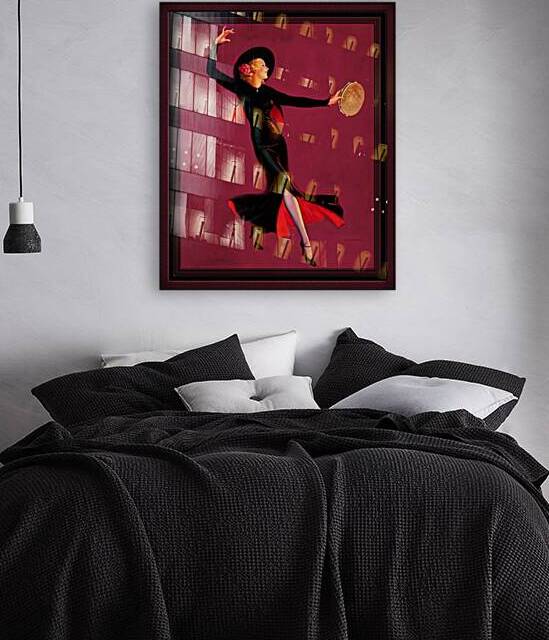 In The Spotlight by Edward Mason Eggleston Old Masters Art Deco Reproduction by xzendor7