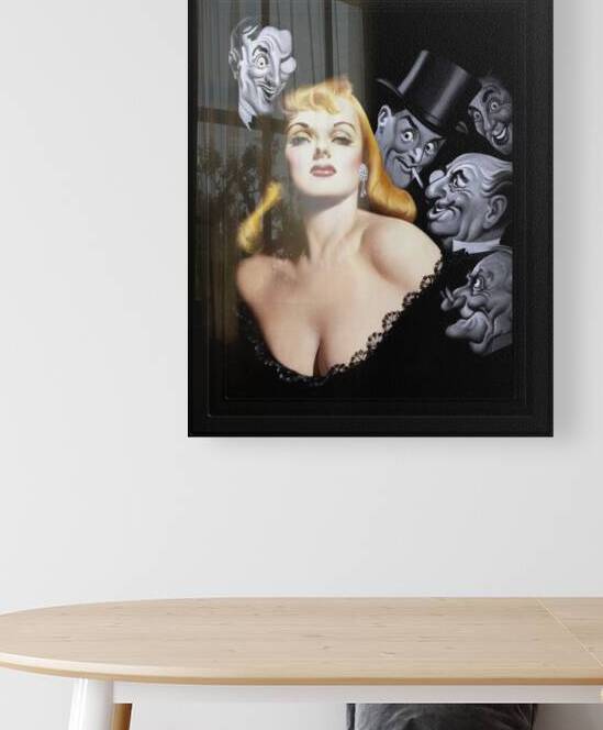 Gentlemen Prefer Blondes by Earle Kulp Bergey Art Deco Old Masters Vintage Art Reproduction by xzendor7