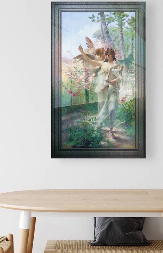 Allegory Of Music by Paul Francois Quinsac Fine Art Old Masters Reproduction by xzendor7