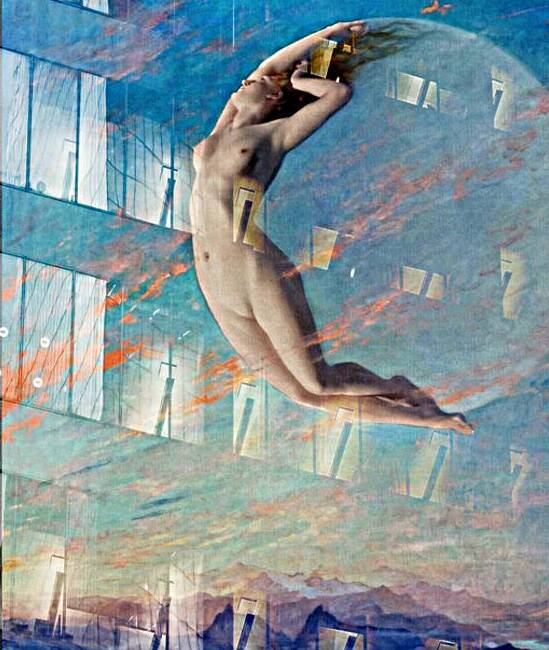 Selene by Albert Aublet Classical Fine Art Reproduction by xzendor7