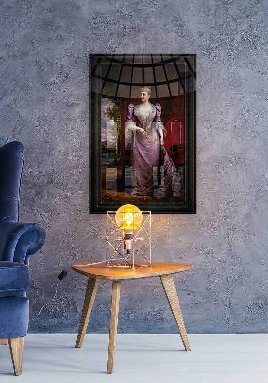 Portrait of Caroline Scott Harrison by Daniel Huntington Fine Art Old Masters Reproduction by xzendor7