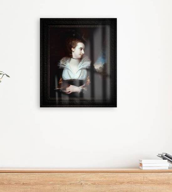 Elizabeth Lamb Viscountess Melbourne by Richard Cosway Classical Fine Art Old Masters Reproduction by xzendor7