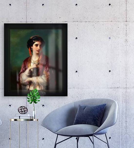 Jessica by Thomas-Francis Dicksee Classical Art Old Masters Reproduction by xzendor7