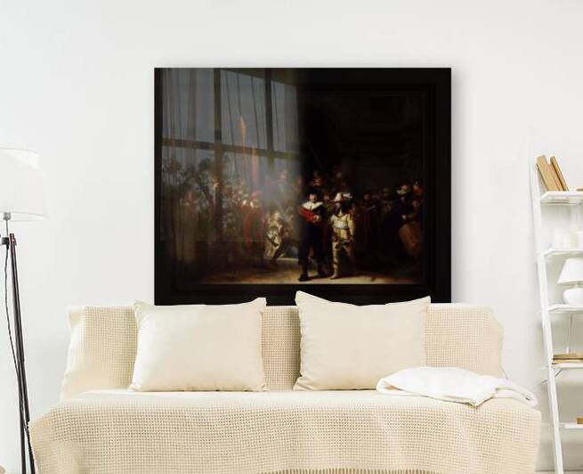 The Company of Captain Banning Cocq by Gerrit Lundens Classical Fine Art Old Masters Reproduction by xzendor7